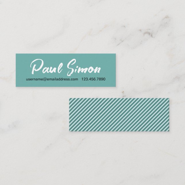 Telefonkort för handskrivet utseende i mitten av å (Fram/baksida)