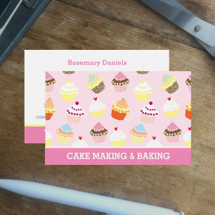 Telefonkortet Baking & Cake Skapar. Visitkort