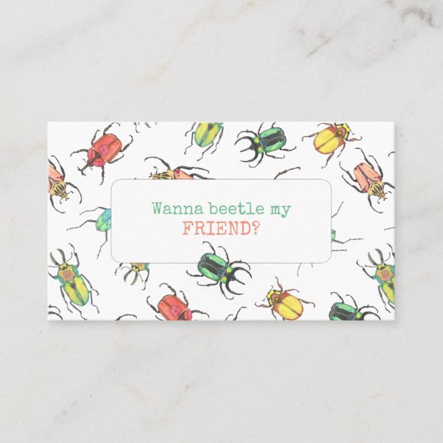 Telefonkortet Beetles Lovebugs Kids (Framsida)