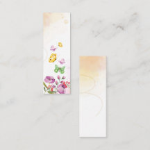 Telefonkortet Butterfly Bloom Vår Mini Bookmark