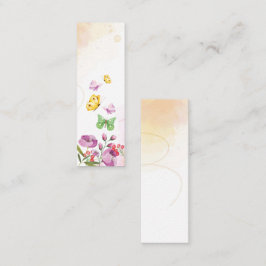 Telefonkortet Butterfly Bloom Vår Mini Bookmark