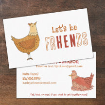 Telefonkortet Chicken Friends Pun Kids