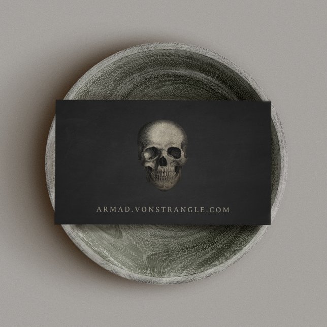 Telefonkortet Creepy Skull Black (Skapare uppladdad)