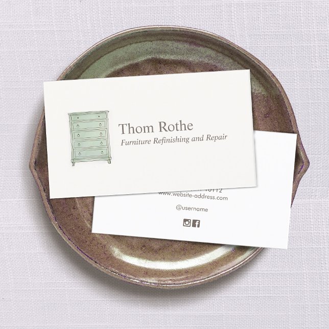 Telefonkortet för möbler Refinisher Chest of Drawe (Skapare uppladdad)