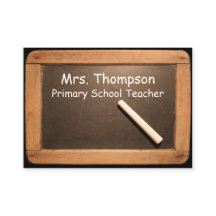 Telefonkortet Primary School Teacher Slate Chalk
