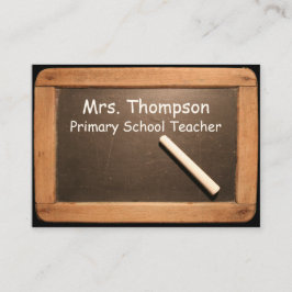 Telefonkortet Primary School Teacher Slate Chalk