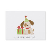 Telefonkortet Uppspelningsdatum för Cute Puppy Bir