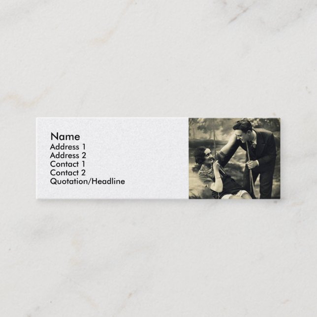 Telefonkortet vintage Swing (Framsida)