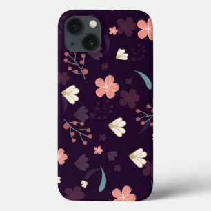 Telefonlåda för blommönster