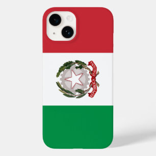 Telefonlåda för italien flagga