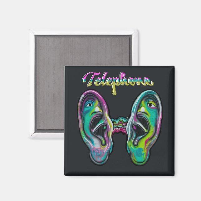 Telefonmugg Magnet (Front/Back)