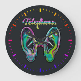 Telefonmugg Stor Klocka