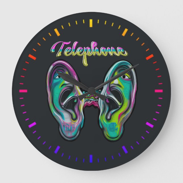 Telefonmugg Stor Klocka (Framsida)