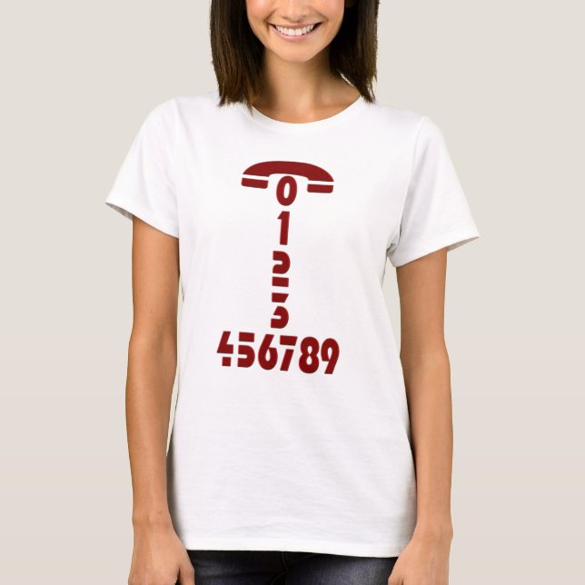 Telefonnummer Tee (Framsida)