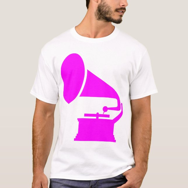 Telefonografi - Magenta T Shirt (Framsida)