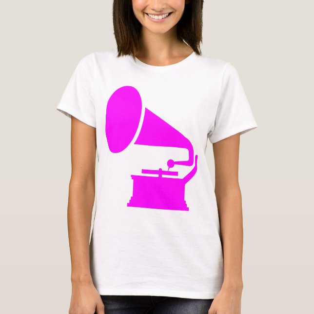 Telefonografi - Magenta T Shirt (Framsida)