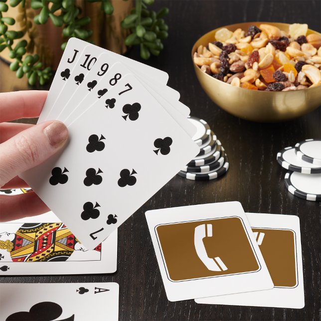 Telefonvägskylt Casinokort (Skapare uppladdad)