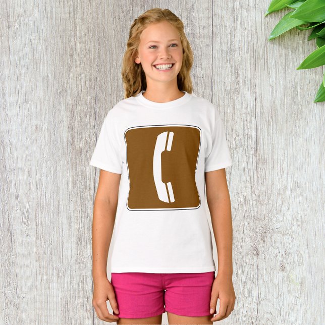 Telefonvägskylt T Shirt (Skapare uppladdad)