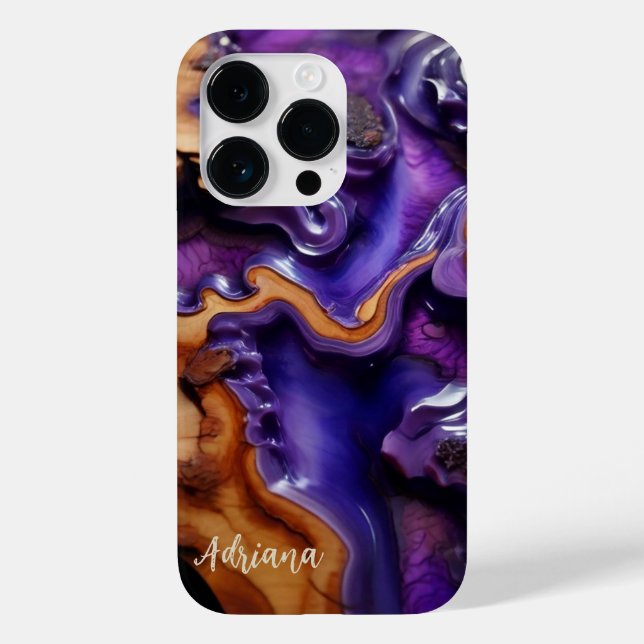 Telefonväska, Burl Wood Design (Baksida)