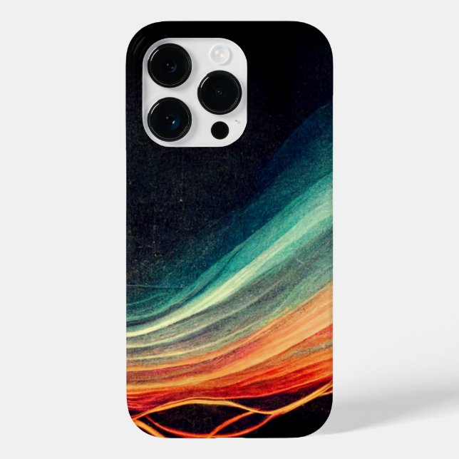 Telefonväska för abstrakt för iPhone 14 Pro (Baksida)