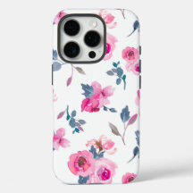 Telefonväska för blommigt - iPhone 16 Pro Fodral
