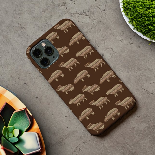 Telefonväska för Capybara Mönster (Skapare uppladdad)