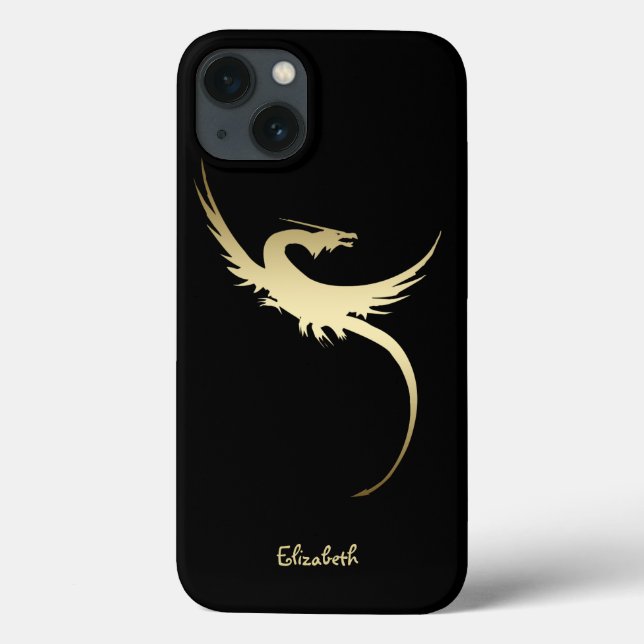 Telefonväska för förklarande Dragon (Baksida)