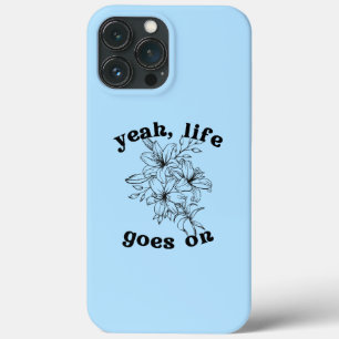 Telefonväska för "Life Goes On"
