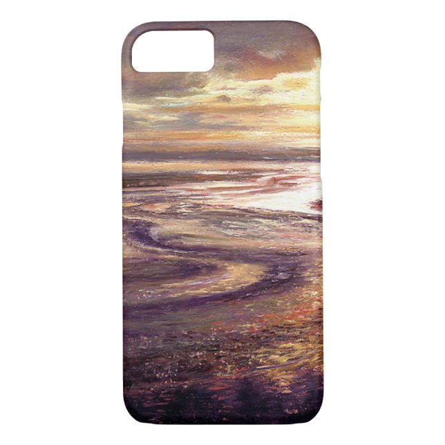 Telefonväska för Ocean Sunset Swirl Case-Mate iPhone Skal (Baksida)