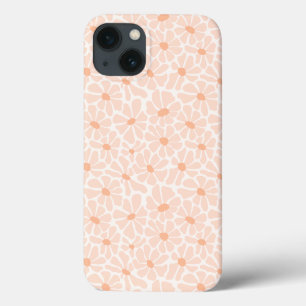 Telefonväska för Retro Boho Groovy Flowers