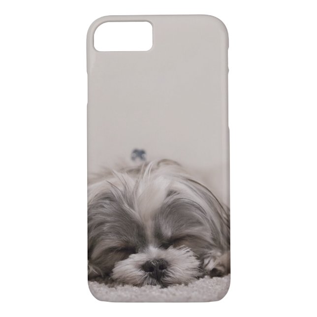 Telefonväska för Sleeping Shih tzu, Sleeping Hund Case-Mate iPhone Skal (Baksida)