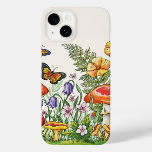 Telefonväska för sommarblommor
