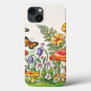 Telefonväska för sommarblommor