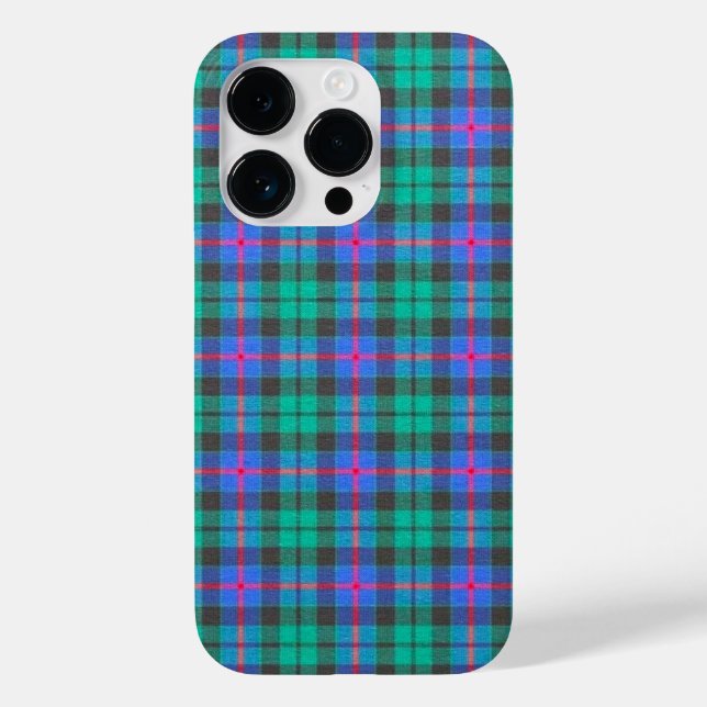 Telefonväska i Tartan Morrison Grönt Ancient (Baksida)