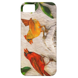 Telefonväska, kardinaler Singing of kärlek