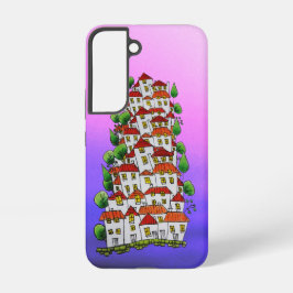 Telefonväska S22 (Doodle - Handdragen)