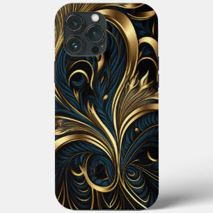 Telefonväskor med bästa Elegant, svart och Guld