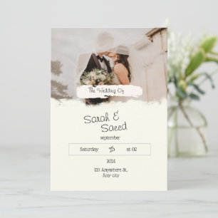 Telegram "Dream Bröllop" Inbjudningar