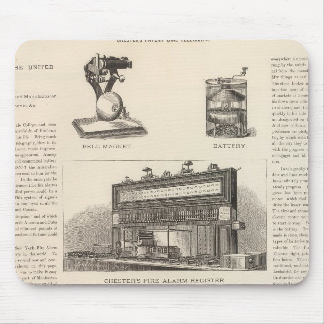 Telegraphy i Förenade Stater Musmatta (Framsidan)