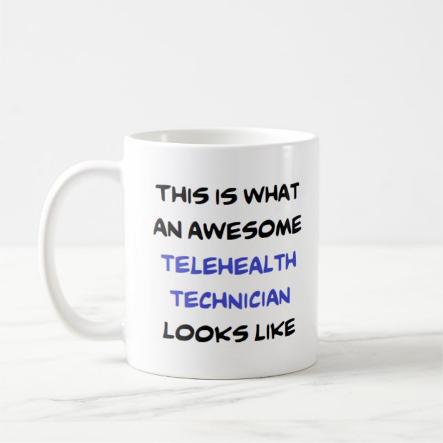 Telehälsotekniker, fantastisk-kaffet mugg (Vänster)