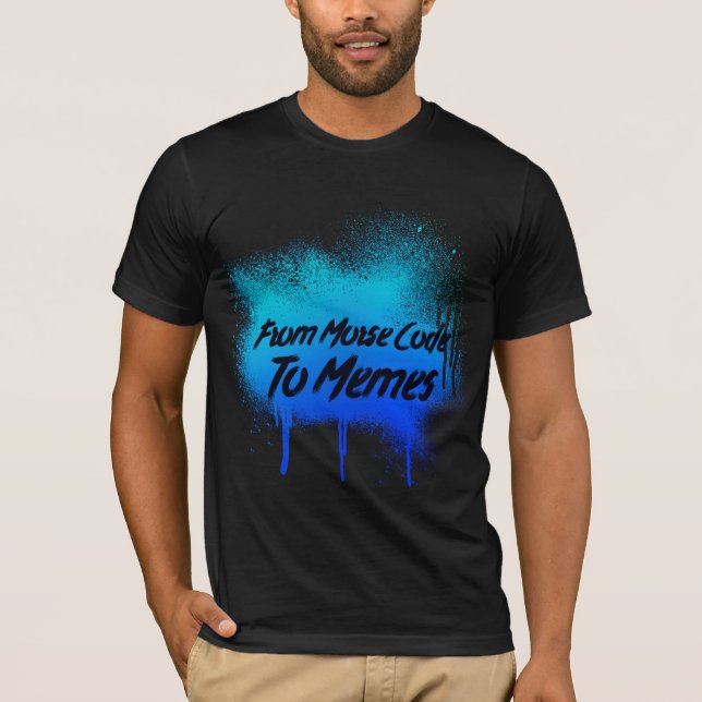 Telekommunikationer, från Morse Code T Shirt (Framsida)