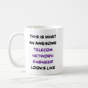 Telekommunikationsnätet ingenjör, fantastisk kaffemugg