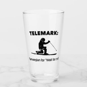Telemark: Norska för "Vänta på mig" Glaskopp