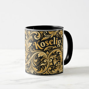 Telemark Rosemaling Mugg – Skandinavisk Mys "Kosel