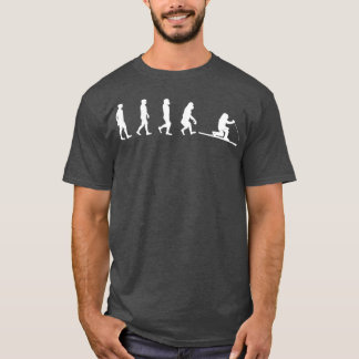 Telemark Skiing Evolution T Shirt