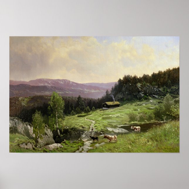 Telemark, södra Norgen Poster (Framsidan)