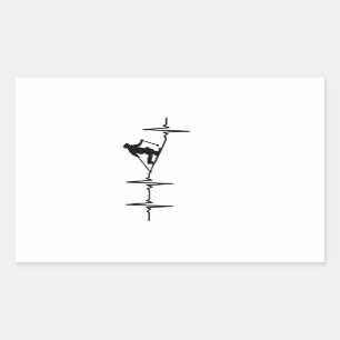 Telemarking Rektangulärt Klistermärke