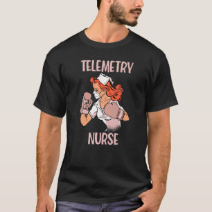 Telemetry Nurse Boxing Glove Fighter T Shirt