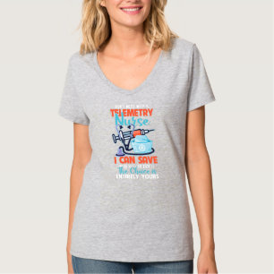 Telemetry Nurse Life Funny Telemetry Nursing T Shirt