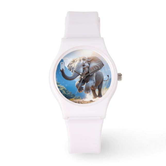 TELEPHANT - Wall Clock Armbandsur (Framsida)
